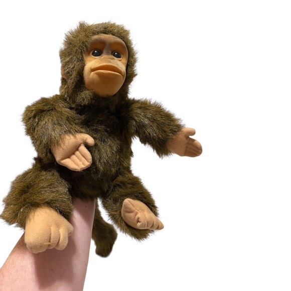 Set of 3 Hand Puppet Monkies Monkey Plush - Picture 11 of 16
